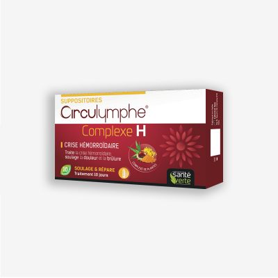 Circulymphe Complexe H suppositoires Laboratoires Santé Verte